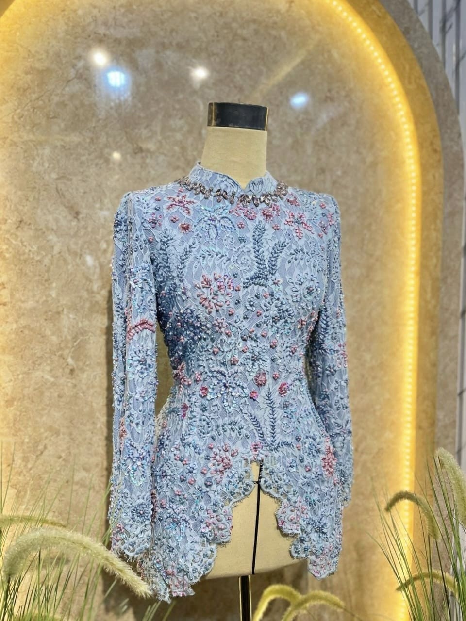 Blue Opaline in Soft Blue